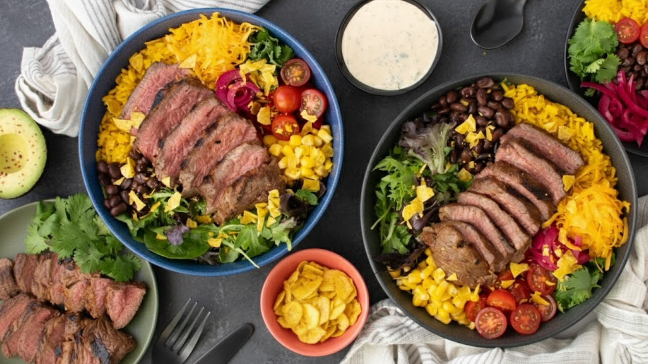Adobo Ranch Steak Taco Bowl