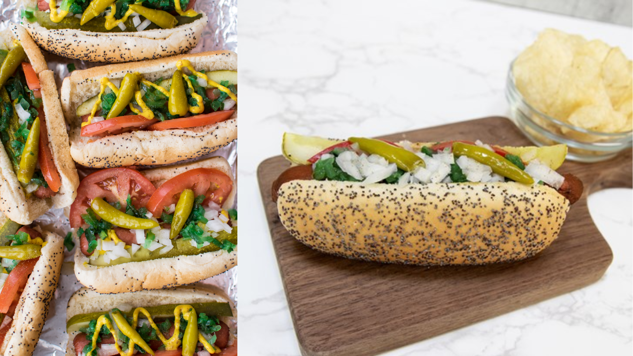 Chicago-Style Carrot Hot Dogs Recipe