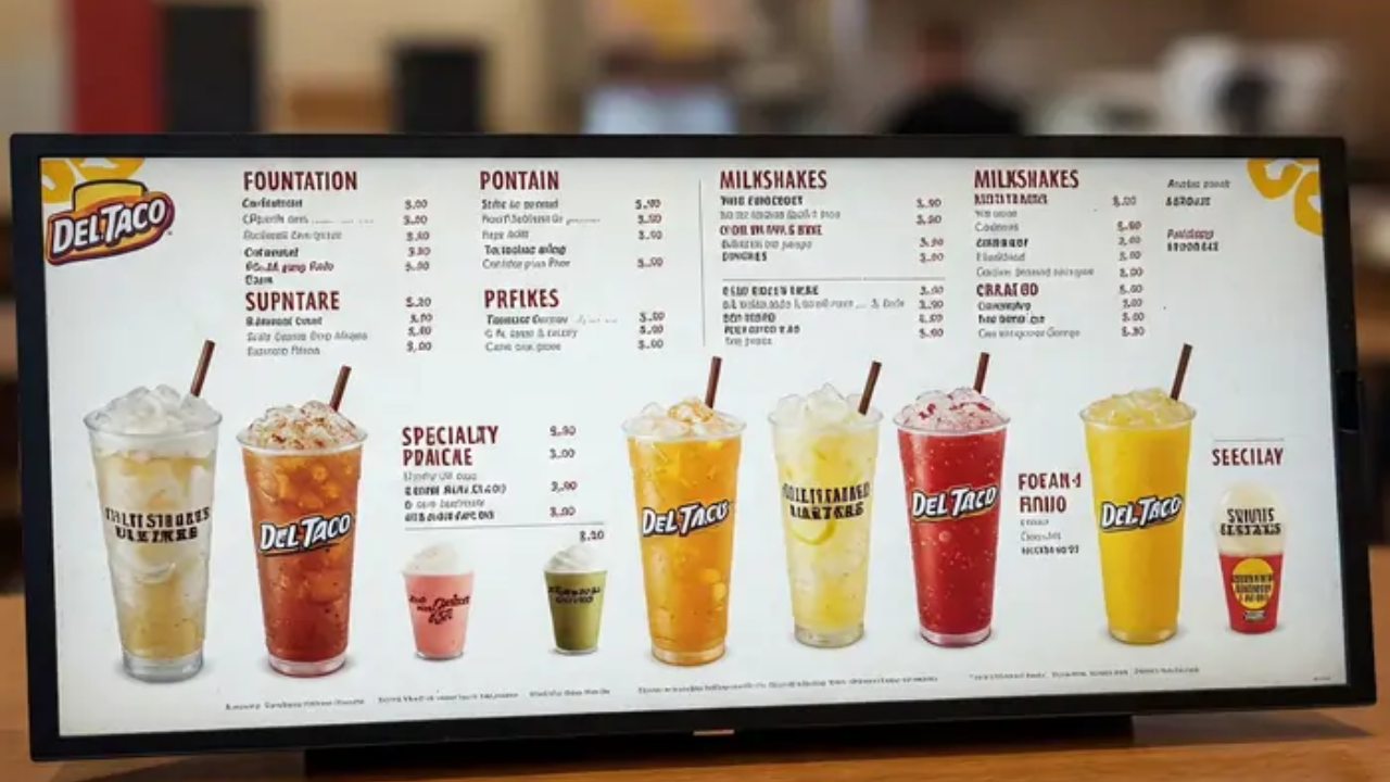 Del Taco Menu Prices in California