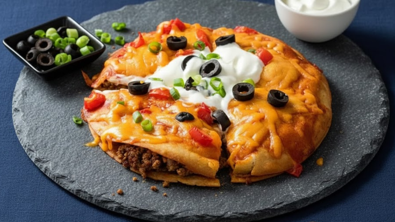 Gourmet Taco Bell Mexican Pizza