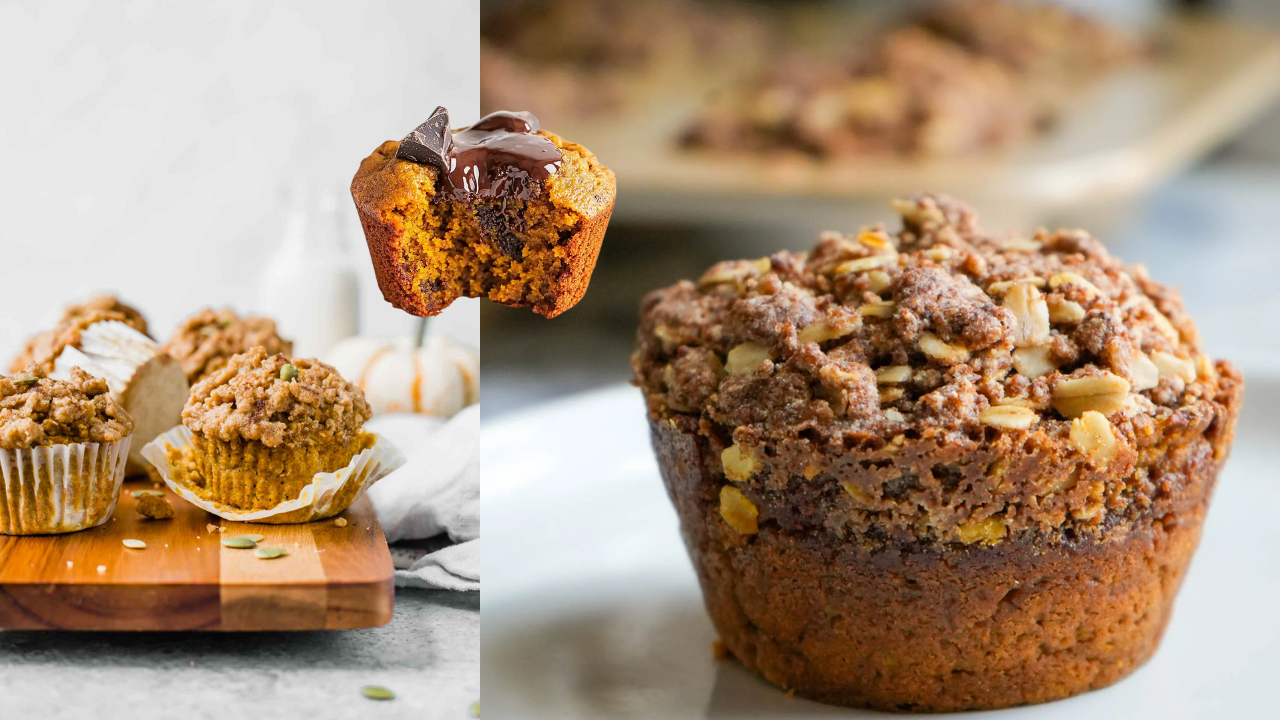 High-Protein Pumpkin Muffins Recipe