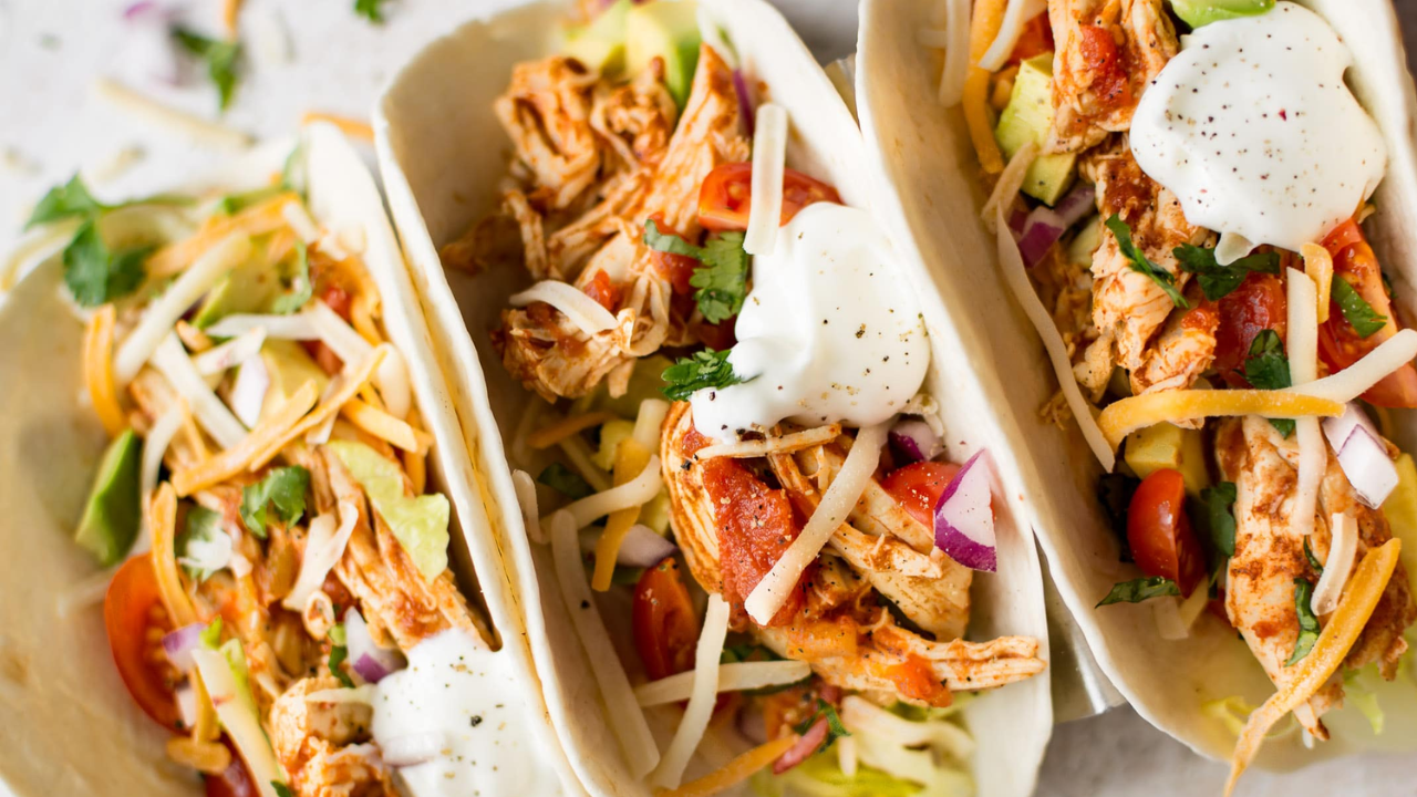 Instant Pot Chicken Tacos