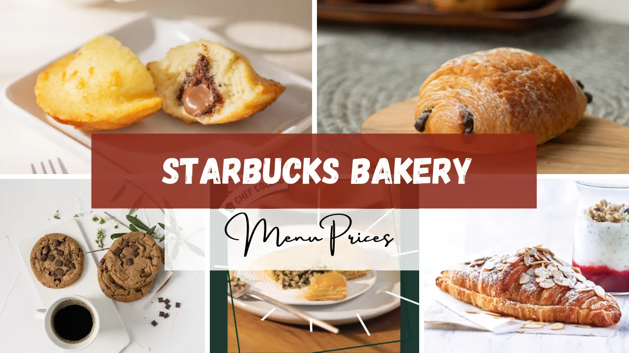 Starbucks Bakery Menu