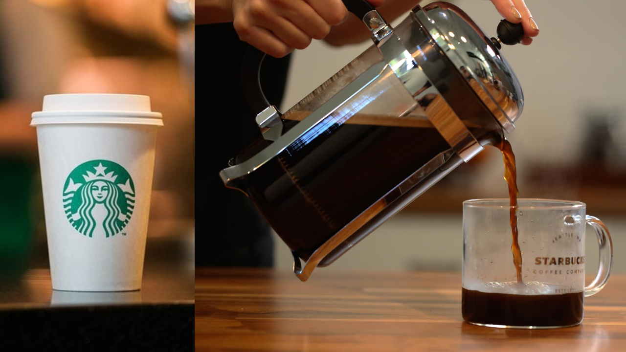 Starbucks Hot Coffee Menu in California