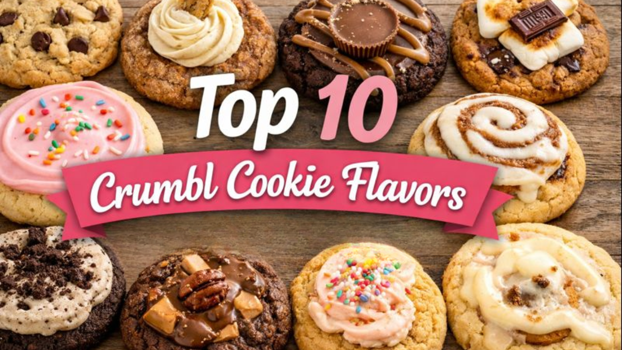 Top 10 Crumbl Cookie Flavors